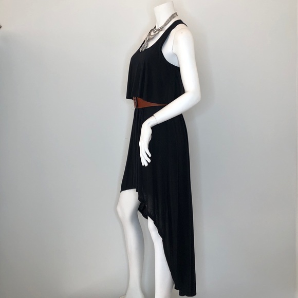 Akiko | Hi Low Racerback Tiered Dress | S - Picture 2 of 4
